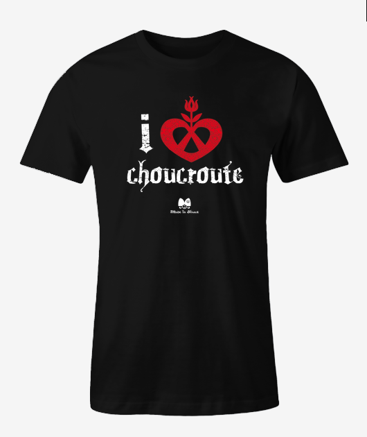 I LOVE CHOUCROUTE (foncé) - Vue 2