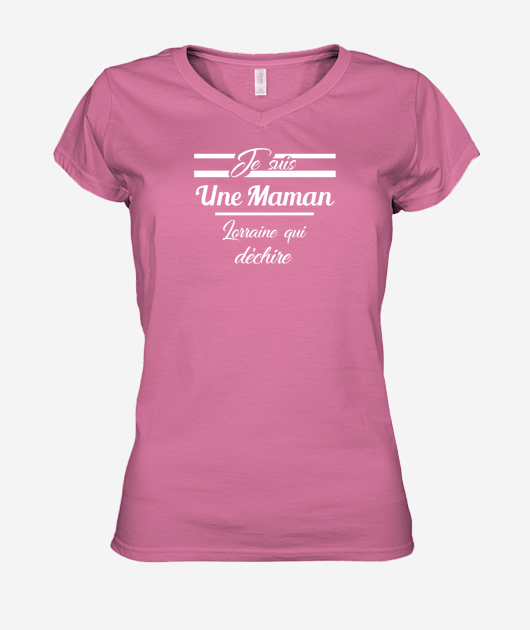 T-shirt La Maman Lorraine qui déchire - Vue 2
