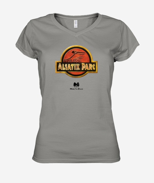 T-shirt Femme Col V