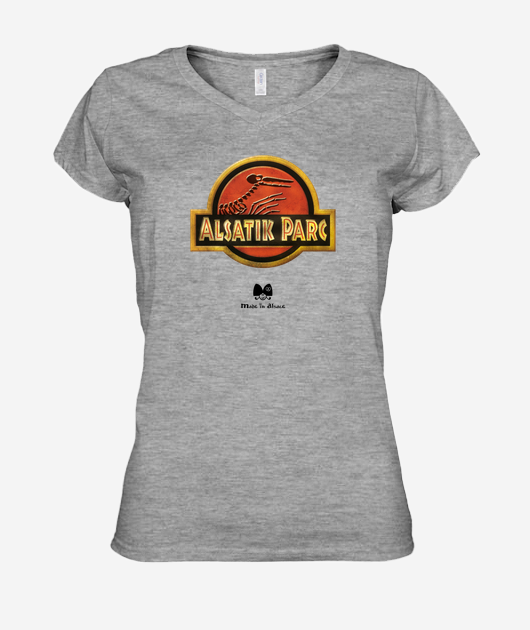 T-shirt Femme Col V