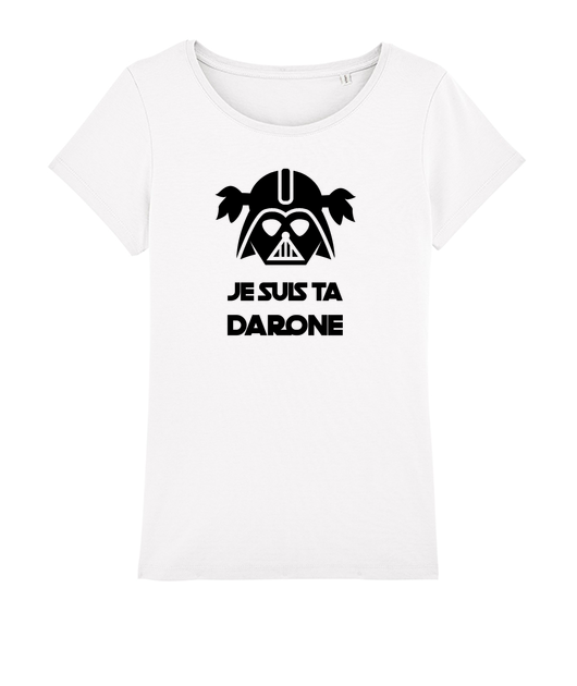 T-shirt Je suis ta Darone - Noir