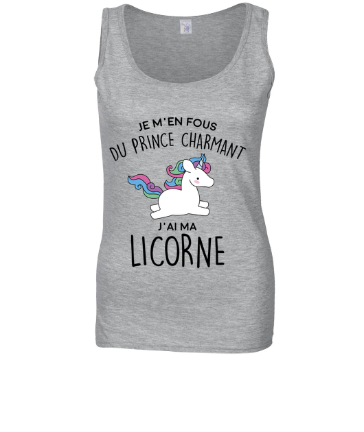 je m'en fous du prince charmant j'ai ma licorne