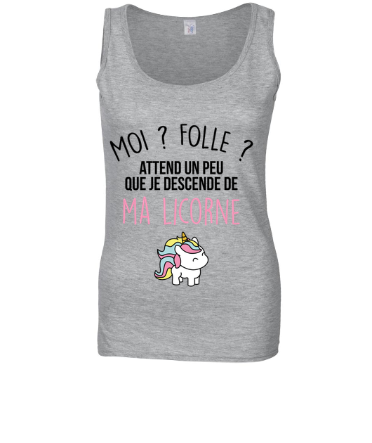 Attend que je descende de ma licorne