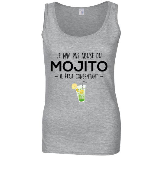 Je n'ai pas abusé du mojito, il était consentant