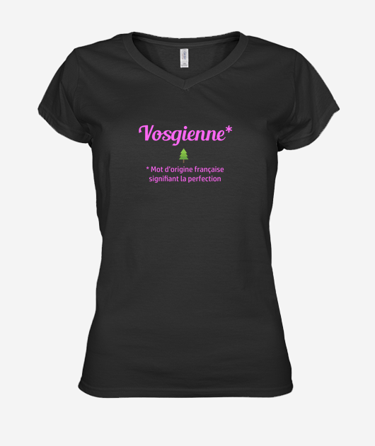 T-shirt Femme Col V