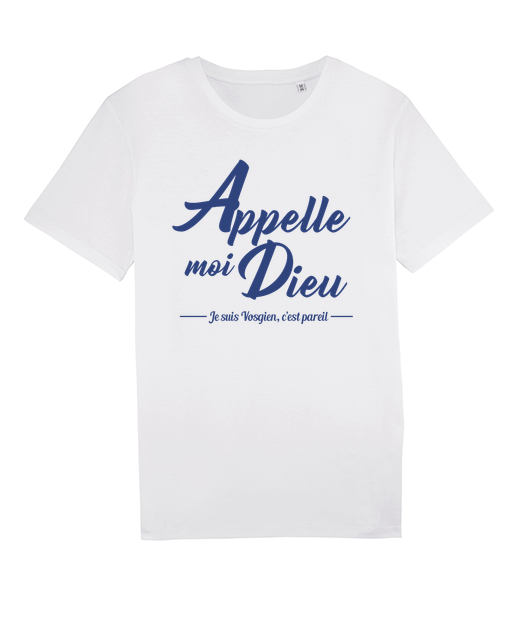 T-shirt appelle moi dieu vosgien