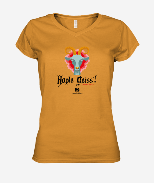 T-shirt Femme Col V