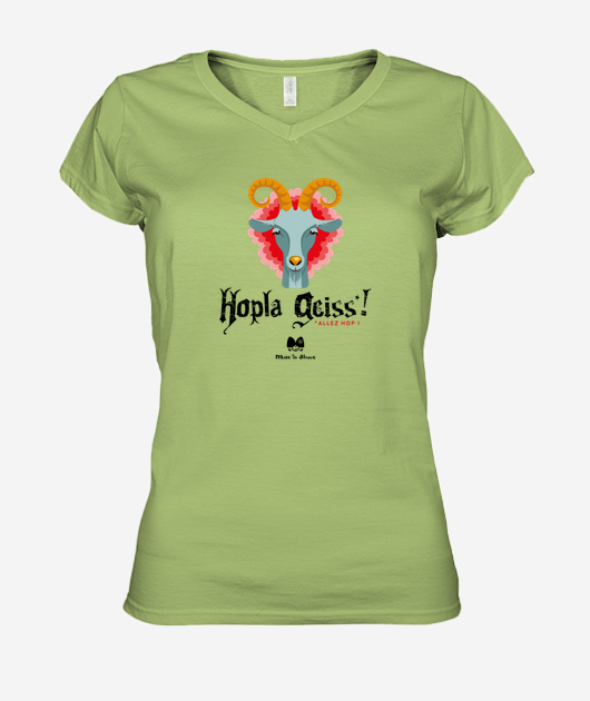 T-shirt Femme Col V