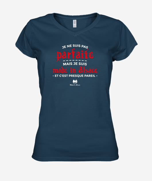 T-shirt Femme Col V