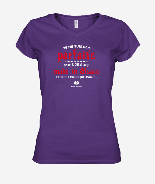 T-shirt Femme Col V
