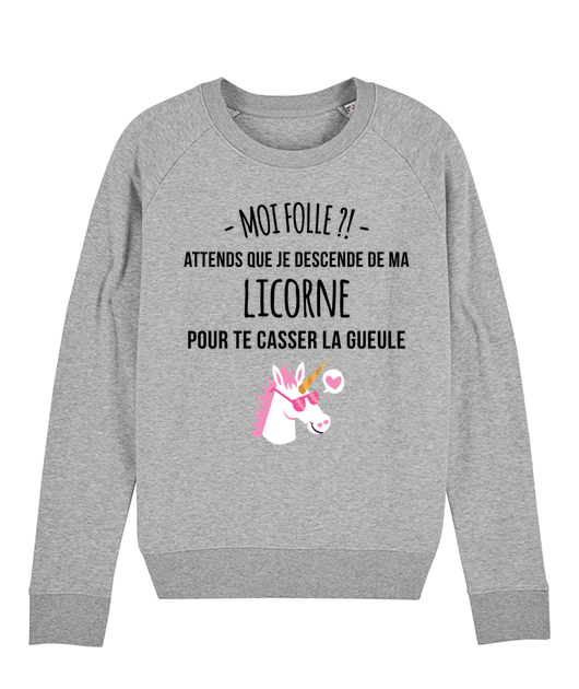 Attends que je descende de ma licorne