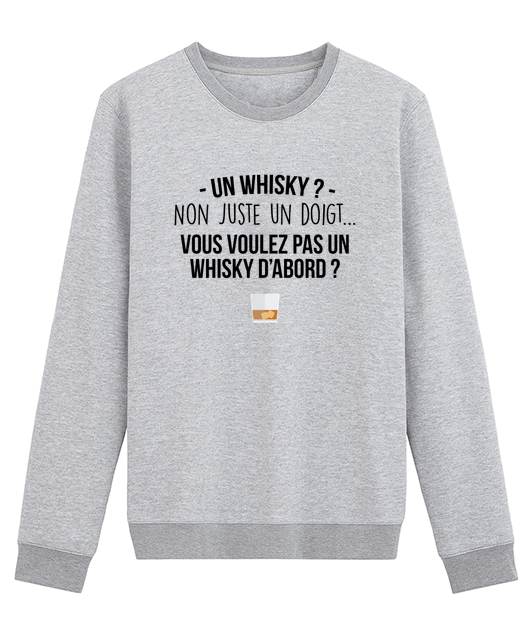 UN WHISKY ? NON JUSTE UN DOIGT