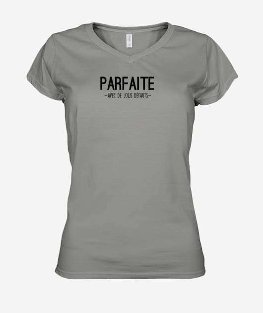 T-shirt Femme Col V