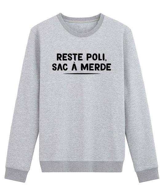 RESTE POLI, SAC À MERDE