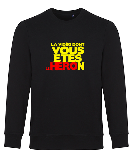 Le sweat dont vous êtes le héron