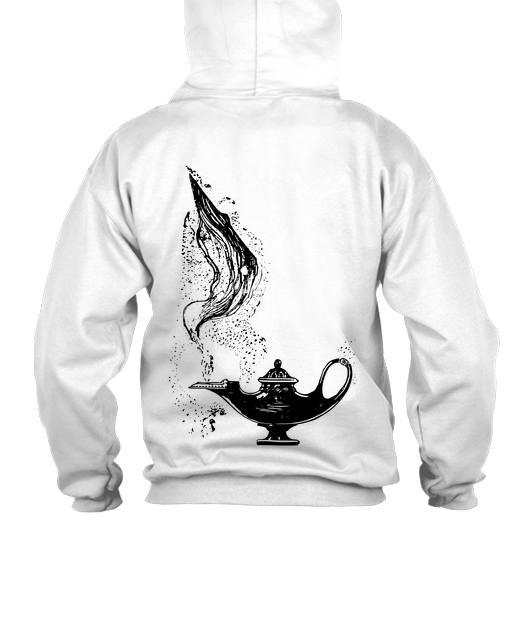 Sweat à capuche unisex Fais ton vœux - Vue 2