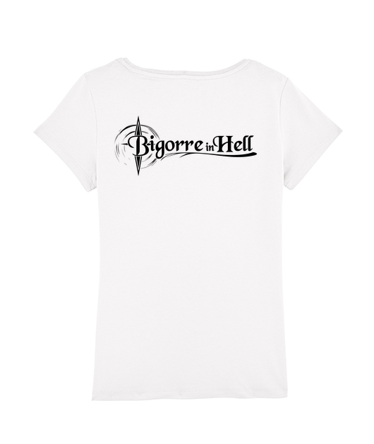 T-Shirt clair Femme Bigorre In Hell - Vue 2