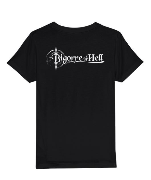 T-shirt foncé Enfant Unisex Bigorre In Hell - Vue 2