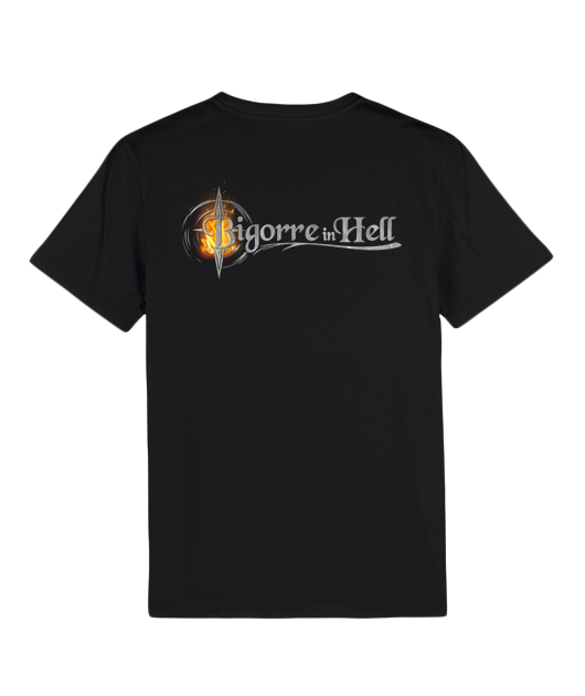 T-Shirt Unisex Bigorre In Hell In Flames - Vue 2