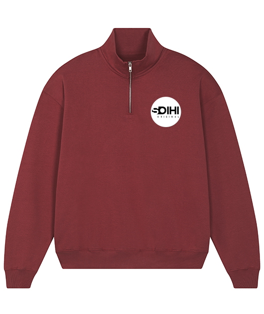 SWEAT UNISEXE BOXY LOURD DEMI Logo SOIHI Original SO derrière
