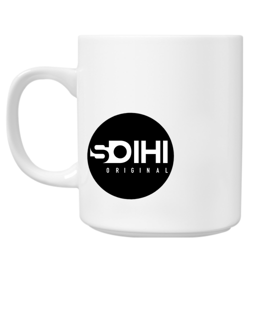 Mug blanc LOGO SOIHI original® - Vue 2