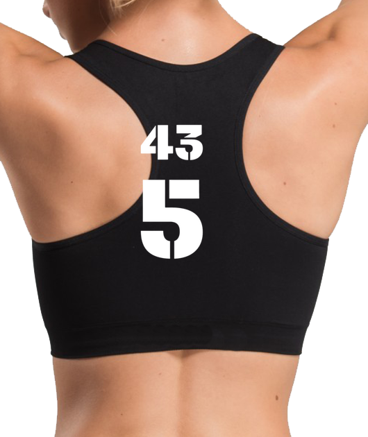 Brassière Femme - "Here it is" LOGO SOIHI® NOIR - Vue 2