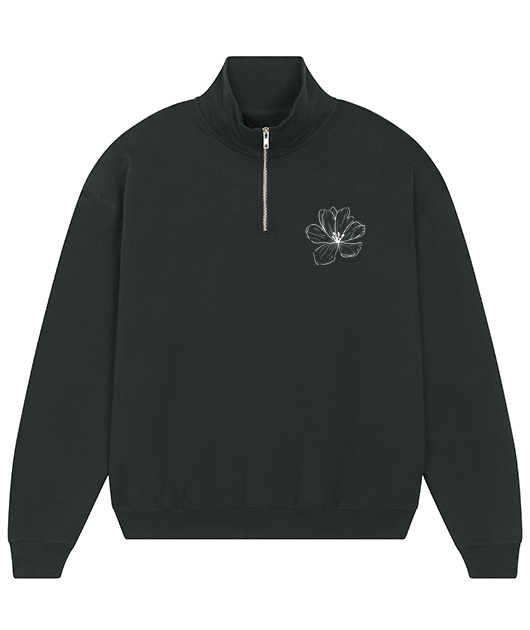 pull sans capuche hibiscus