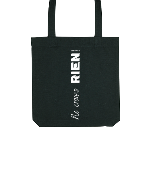Allez sois béni TOTE BAG noir - Vue 2
