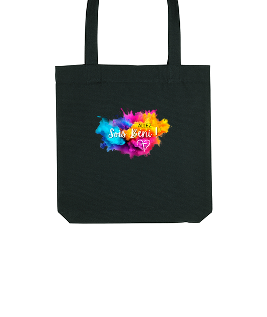 Allez sois béni TOTE BAG noir