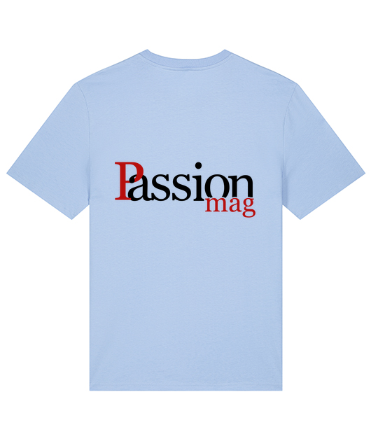 T-shirt unisexe bio / CREATOR 2.0 Passion Mag.com numéro 2 Didier Wampas et Florence - Vue 2