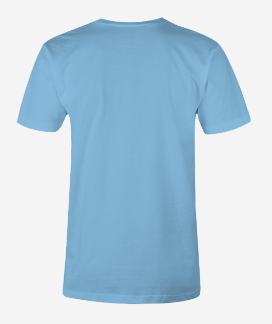 T-shirt Homme Col V Passion Mag Logo - Vue 2