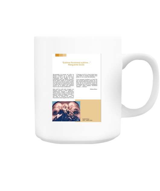 Mug Passion Mag.com extrait de l'article sur Nicola Sirkis dans le numero 2