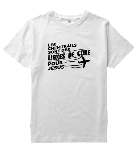 Les chemtrails sont des lignes de coke pour Jesus