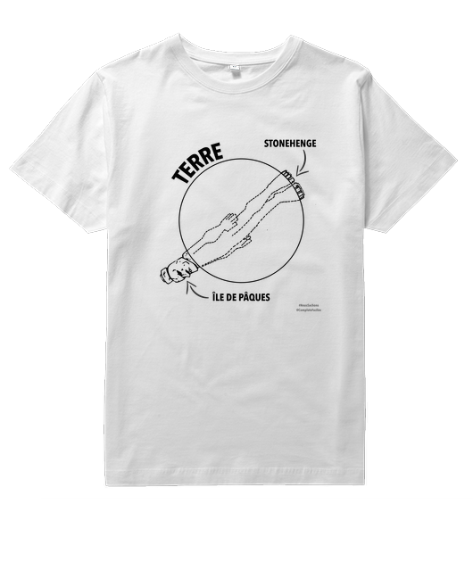 T-shirt Stonehenge Ile de Paques