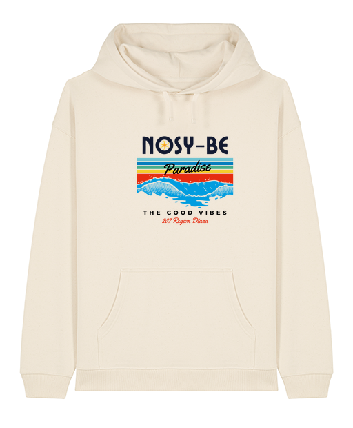 HOODIE OVERSIZE BIO // SLAMMER 2.0 " NOSY BE PARADISE "