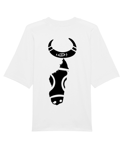 " MAJUNGA " Tshirt Oversize Col Montant - Bio - Vue 2