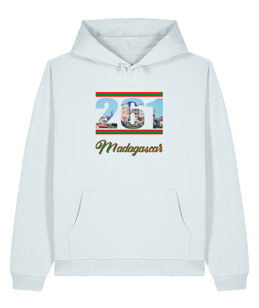 " 261 MADAGASCAR " HOODIE OVERSIZE BIO // SLAMMER 2.0