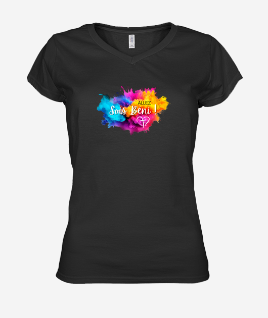 T-shirt femme Allez sois béni !