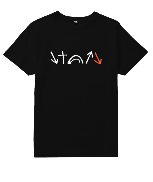 Nouvelle collection T shirt "IL est..." visuel orange et blanc