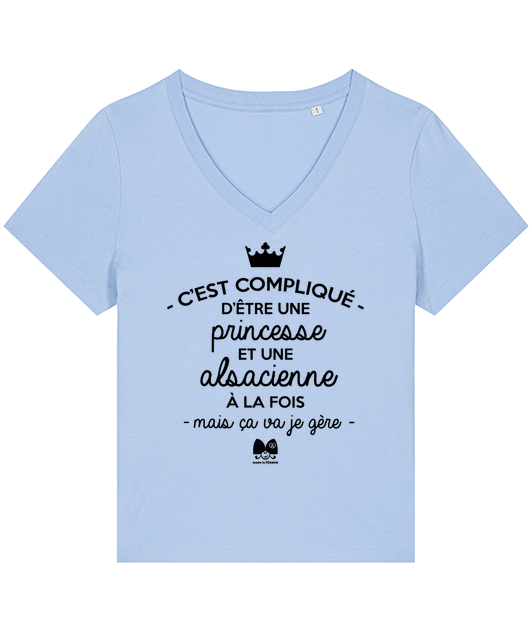 T-shirt col V femme bio / ISLA