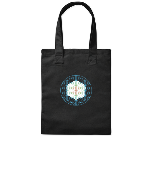 Tote Bag naturel – Fleur de Vie