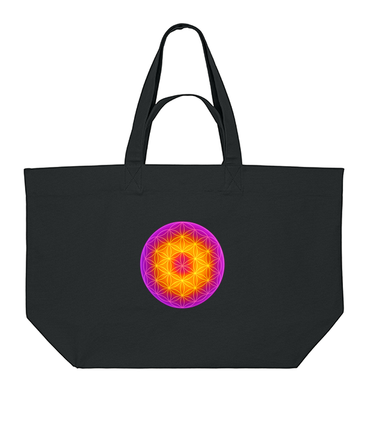 Shopping Bag Fleur de Vie – Le sac du quotidien chargé de sens