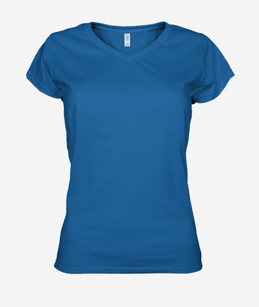T-shirt Femme Col V