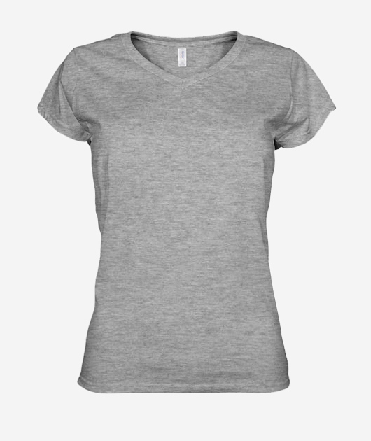 T-shirt Femme Col V