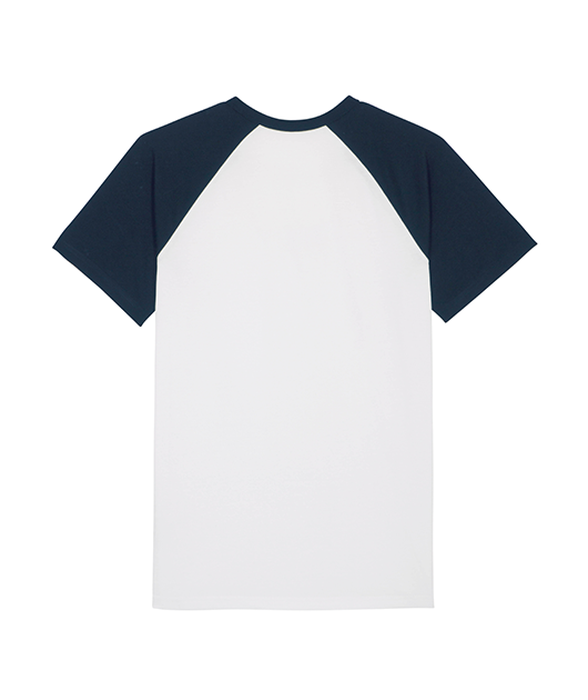 Tshirt unisexe bleu - 100% coton biologique- RESTE CHEZ TOI - Vue 5
