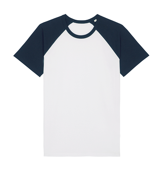 Tshirt unisexe bleu - 100% coton biologique- RESTE CHEZ TOI - Vue 4