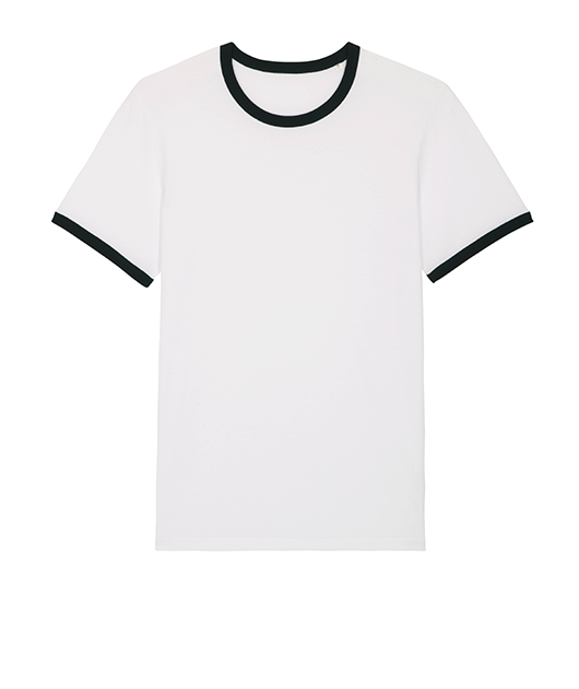 TSHIRT BIO BORDS CONTRASTÉS