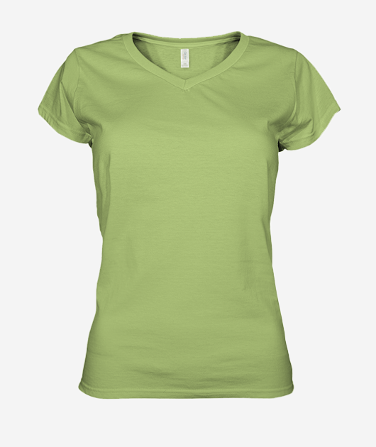 T-shirt Femme Col V