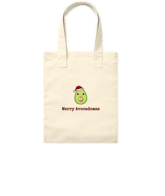 Merry Avocadomas Tote Bag
