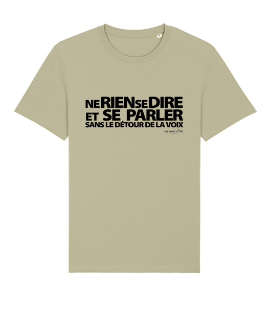Tee-shirt unisexe bio